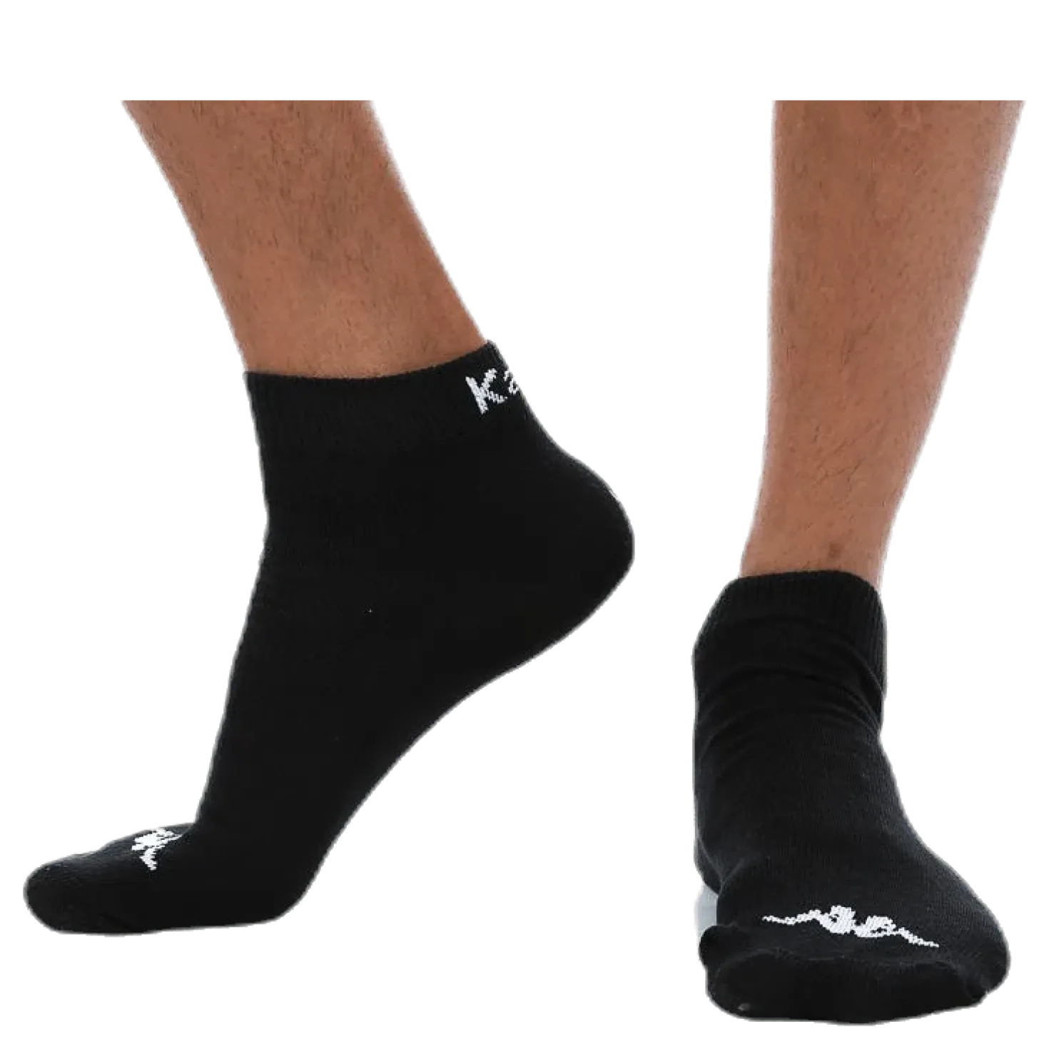 Ben 3-Pack Footies Black