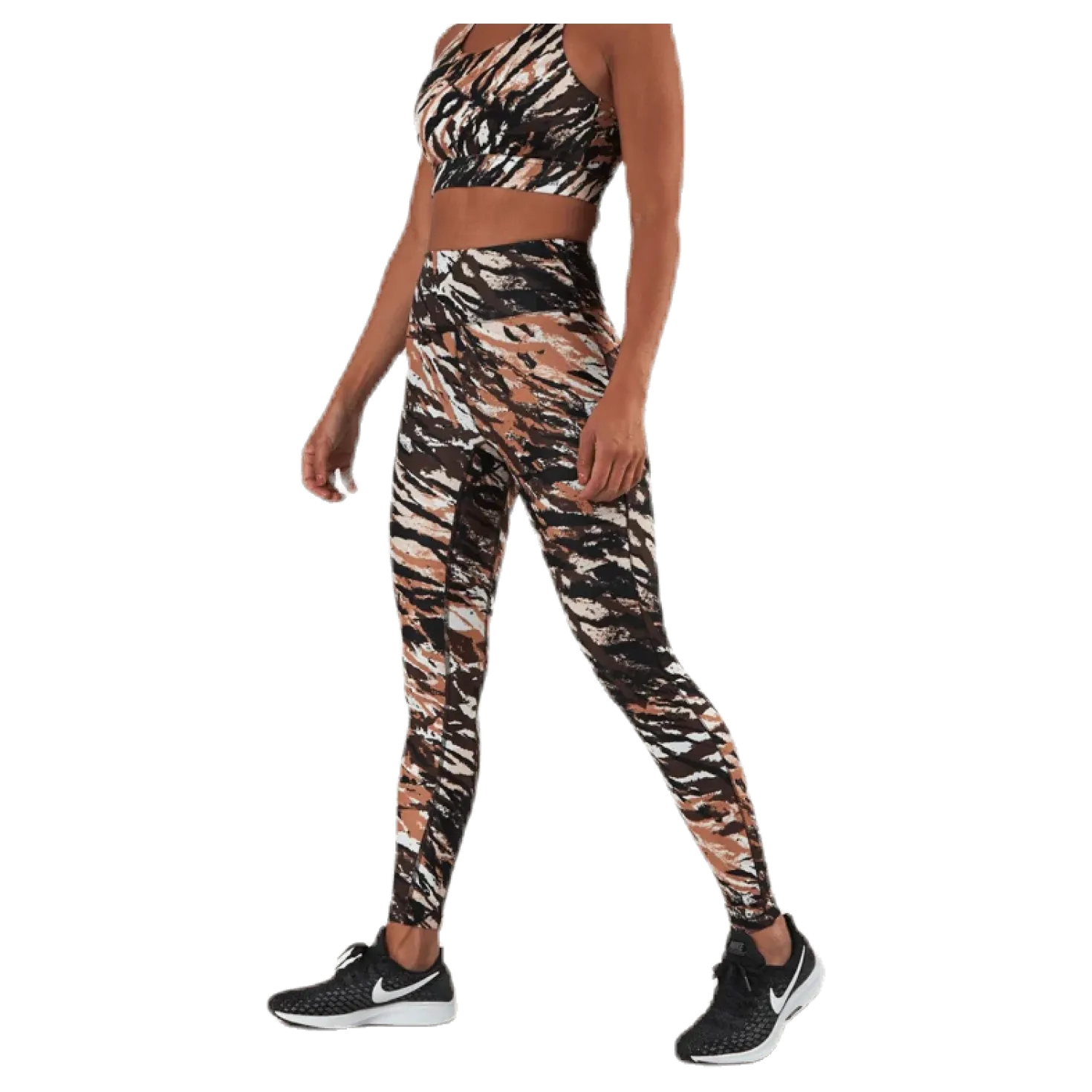 Better High Waist 7/8 Tights Black/Beige