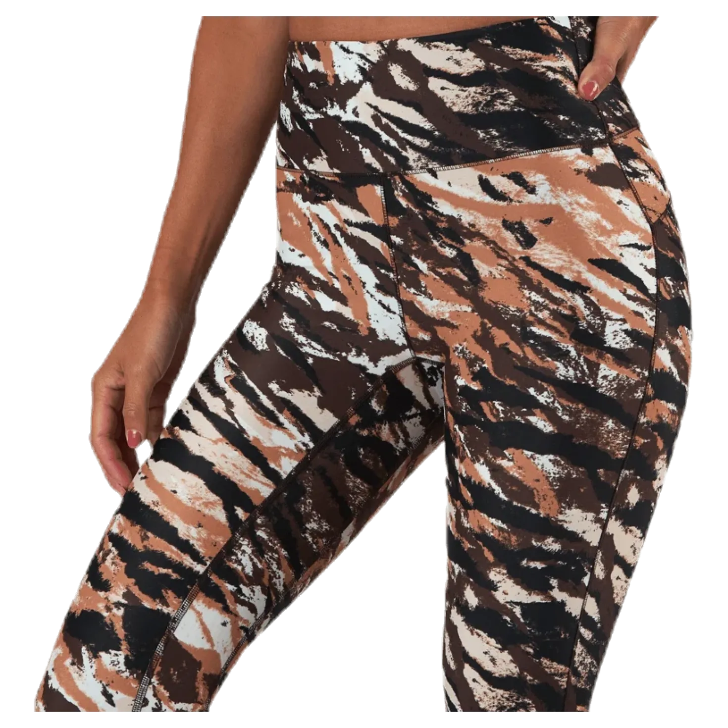 Better High Waist 7/8 Tights Black/Beige