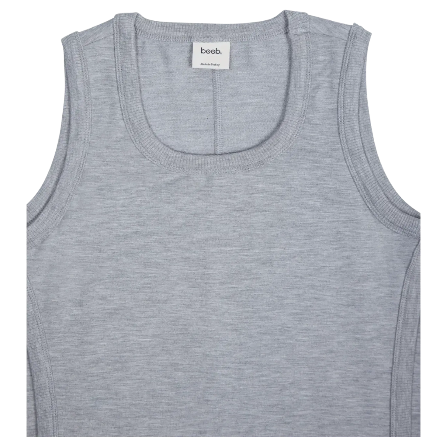 Bff S/l Dress Grey Melange