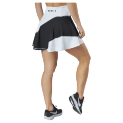 Bianca /print Skirt Big Stripe White/black