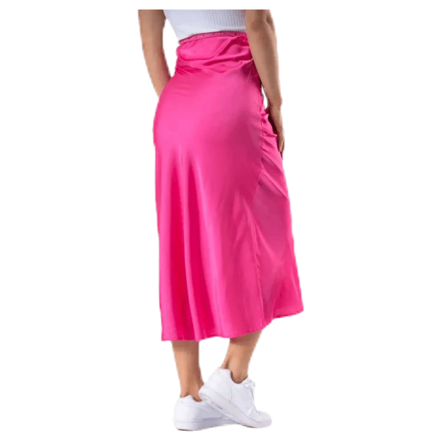 Bias Skirt Pink