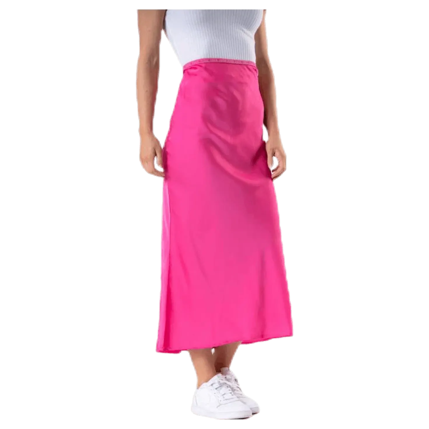 Bias Skirt Pink