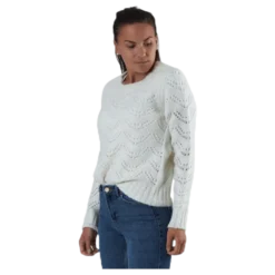 Bibi Ls Knit White