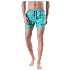 Big Dot Swim Shorts Green