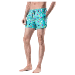 Big Dot Swim Shorts Green