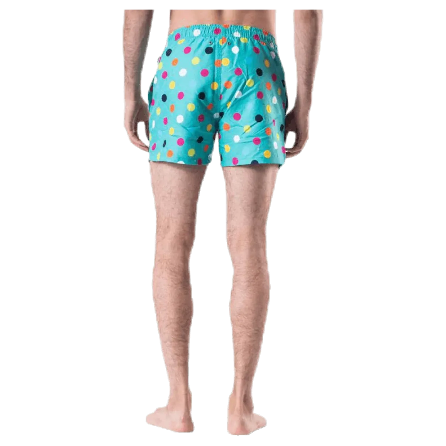 Big Dot Swim Shorts Green