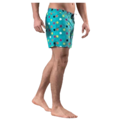 Big Dot Swim Shorts Green