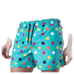 Big Dot Swim Shorts Green