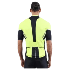 Bike Stretch Jersey Black/Yellow