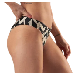 Bikini Briefs Black/Beige