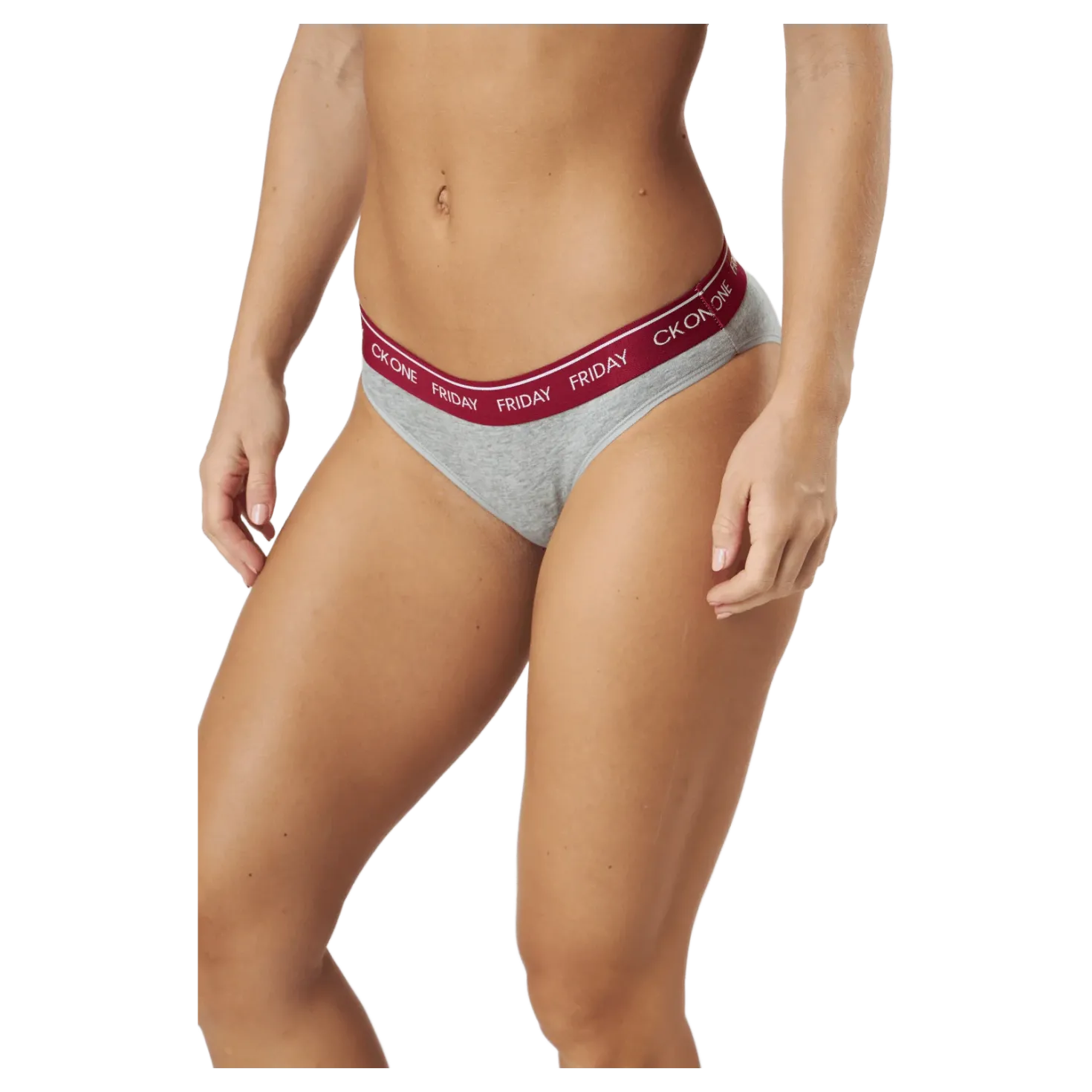 Bikini 7pk Grey Heather_colour Wb