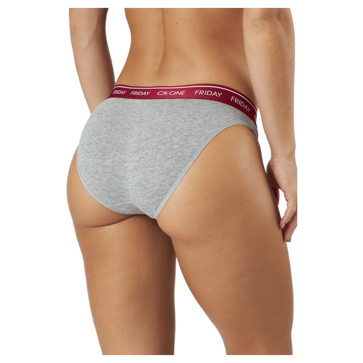 Bikini 7pk Grey Heather_colour Wb