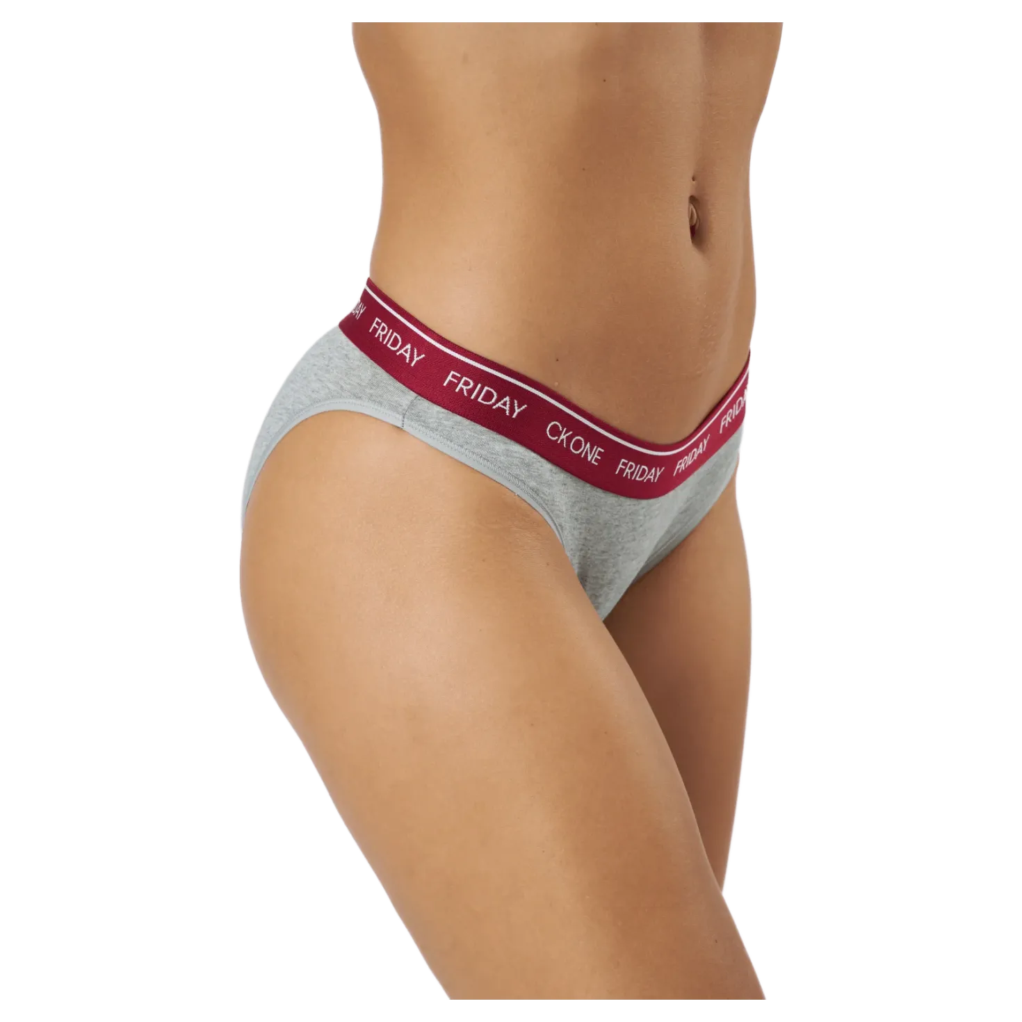 Bikini 7pk Grey Heather_colour Wb