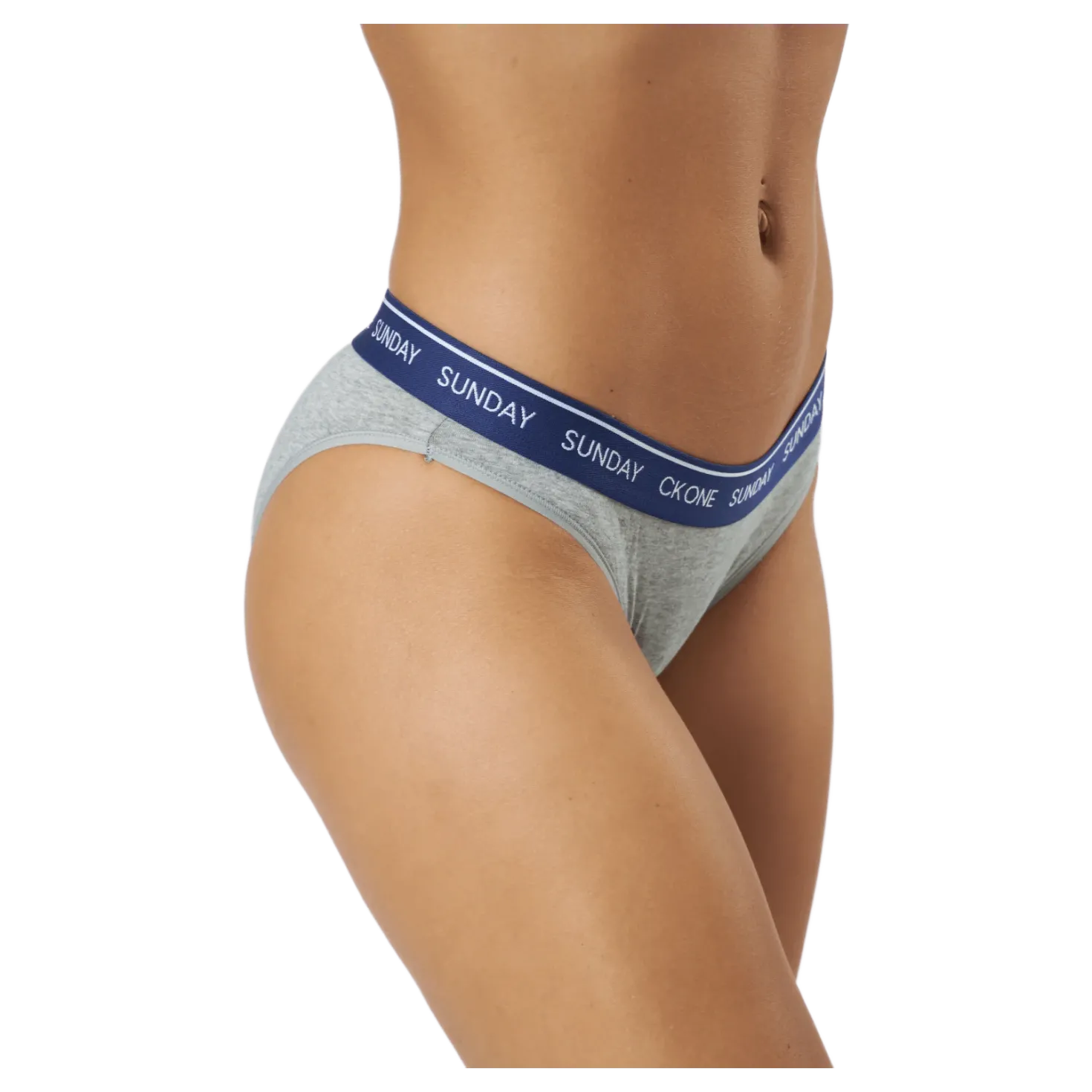 Bikini 7pk Grey Heather_colour Wb