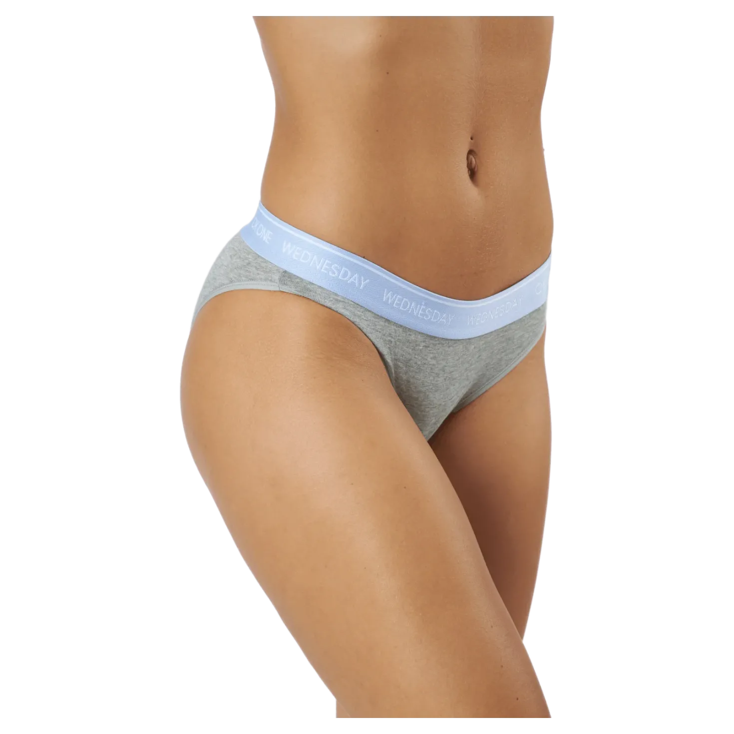 Bikini 7pk Grey Heather_colour Wb