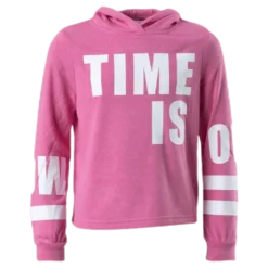 Billie L/S Hood Swt Pink