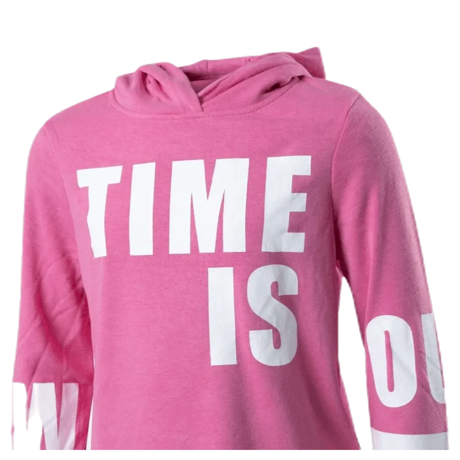 Billie L/S Hood Swt Pink