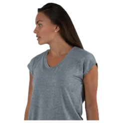 Billo Tee Lurex Stripes Grey