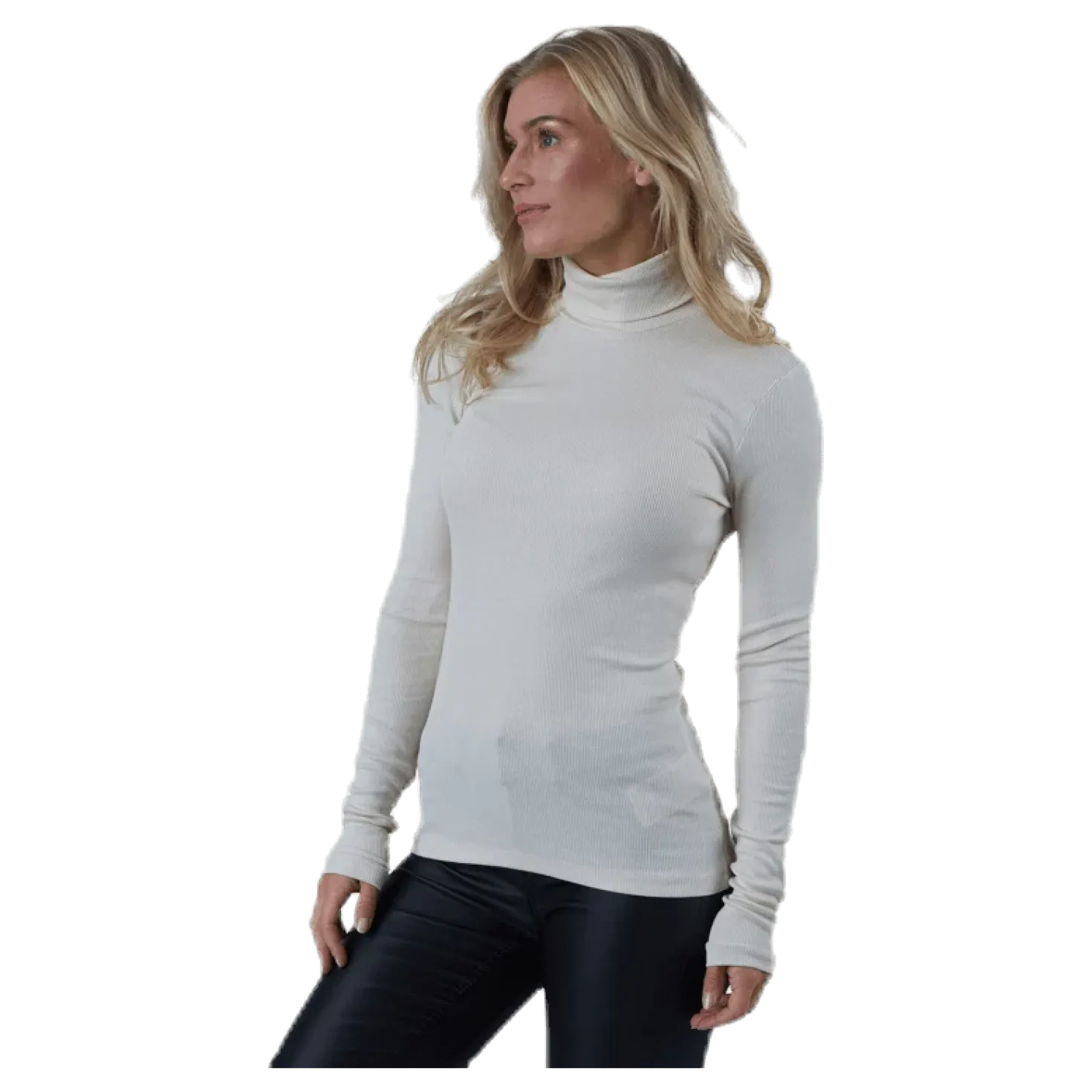 Birdie Ls Rollneck Bc Grey