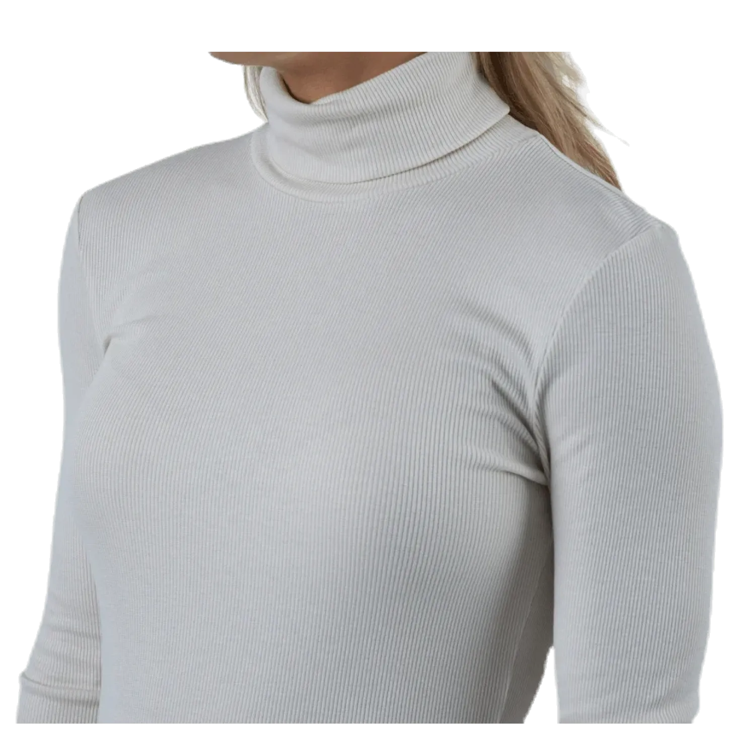 Birdie Ls Rollneck Bc Grey