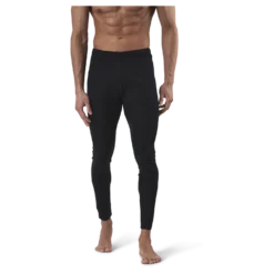 Bjorn Long Bottom 100% Merino Wool Black