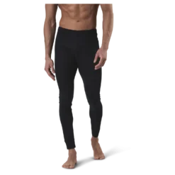 Bjorn Long Bottom 100% Merino Wool Black