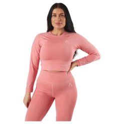 Blacc Recy Long Sleeve Top Mauveglow