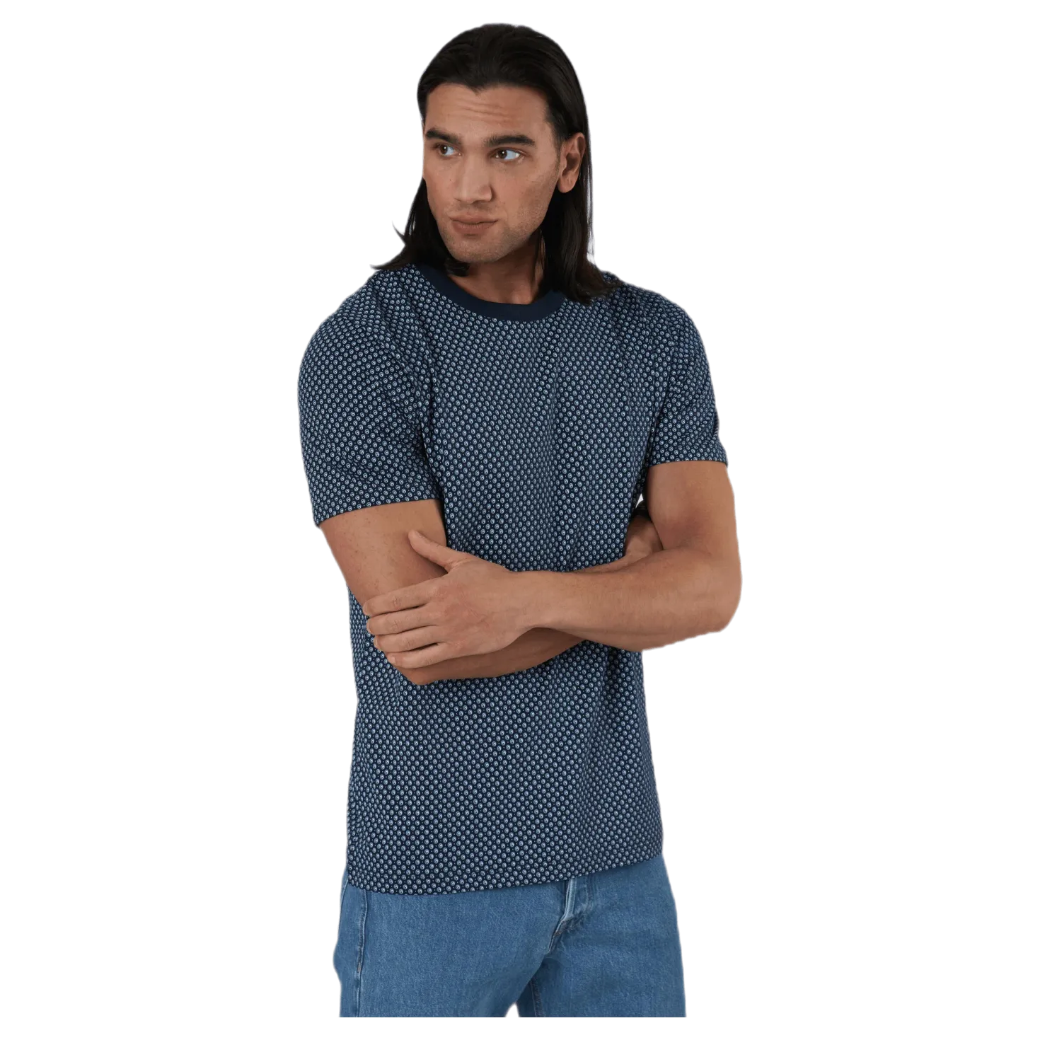Blackburn Tee Ss Crew Neck Blue