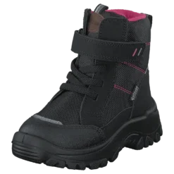 414-2107 Black/fuschia