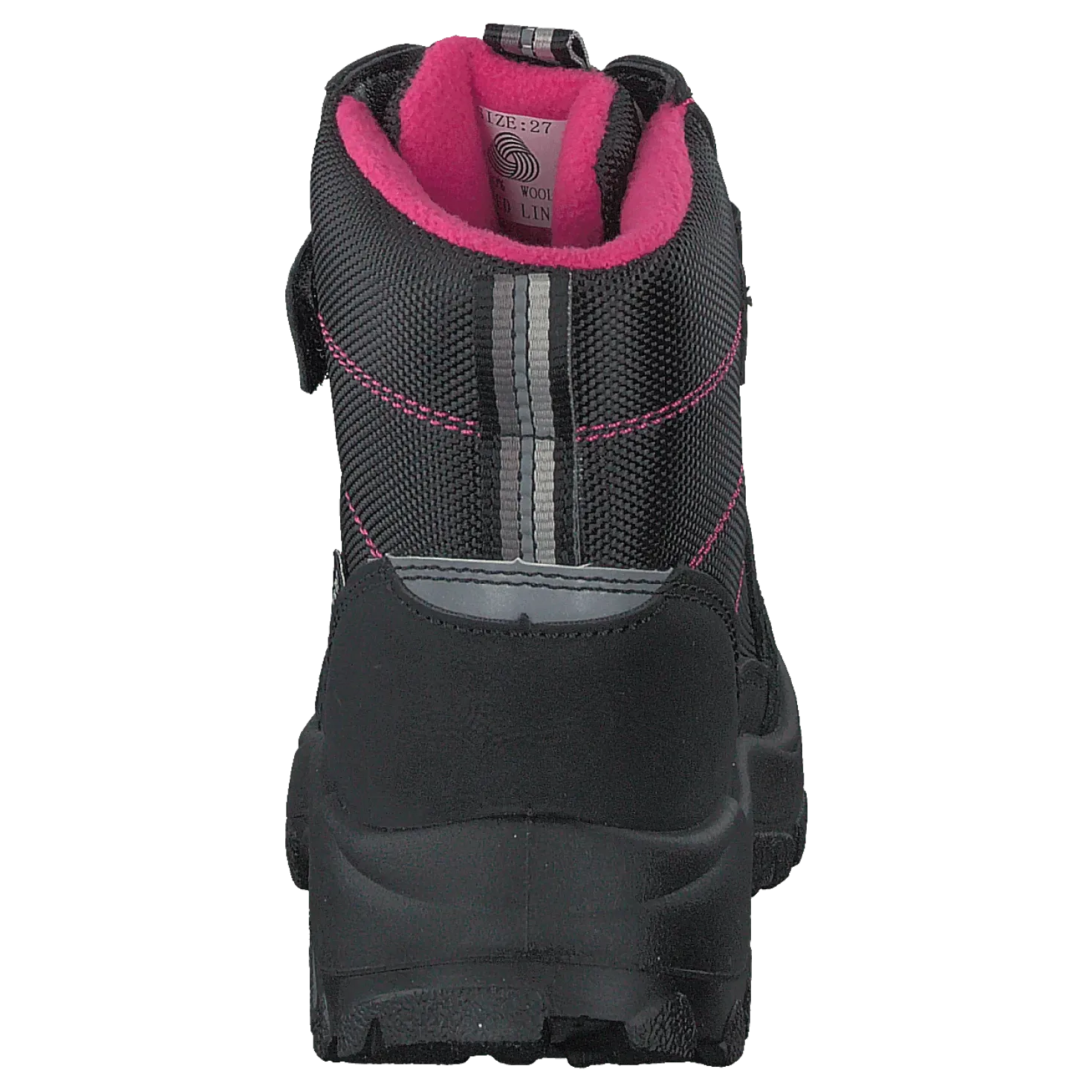 414-2107 Black/fuschia
