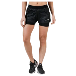 Black 2-Lay Shorts Black