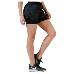 Black 2-Lay Shorts Black