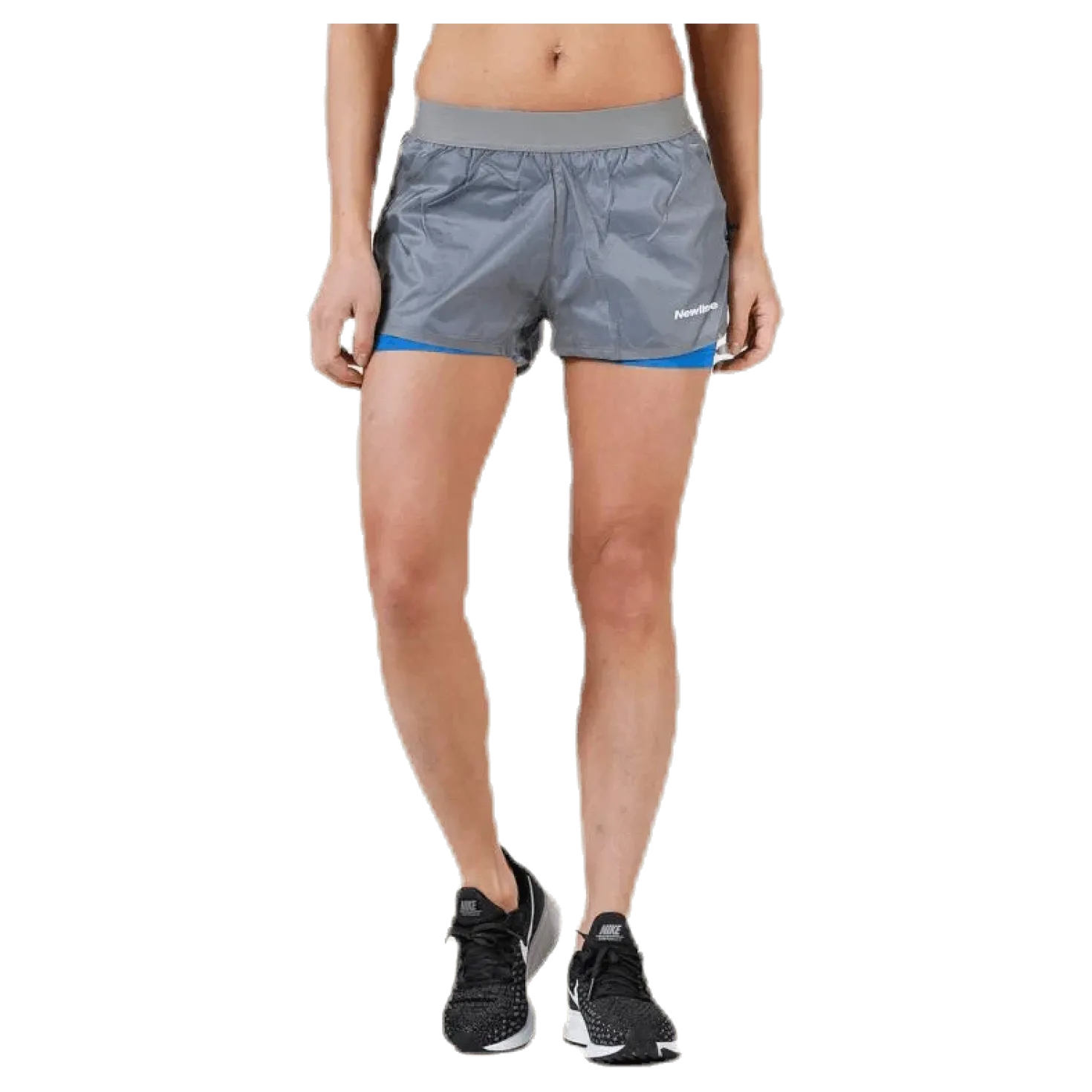 Black 2-Lay Shorts Grey