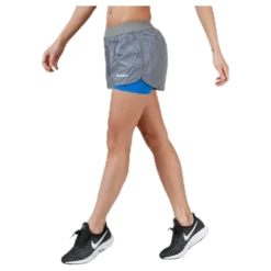 Black 2-Lay Shorts Grey