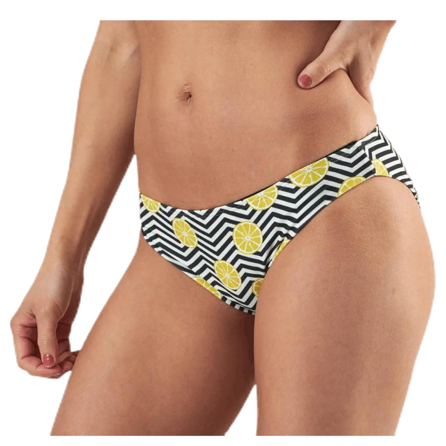 Black Lemon Sport Bikini Bottom Black
