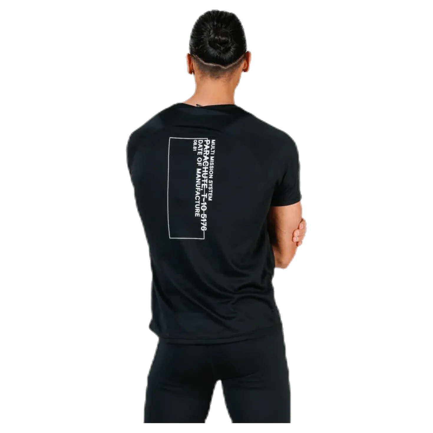Black Tech Tee Black