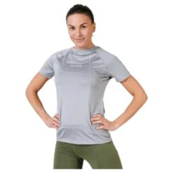 Black Tech Tee Grey