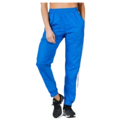 Black Track Cross Pants Blue