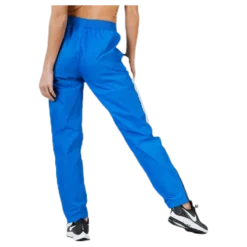 Black Track Cross Pants Blue