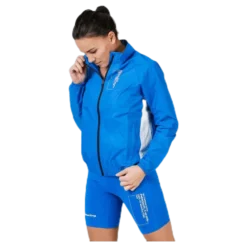Black Track Jacket Blue