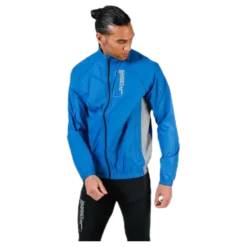 Black Track Jacket Blue
