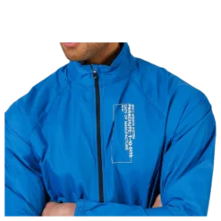 Black Track Jacket Blue