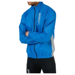 Black Track Jacket Blue