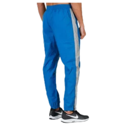 Black Track Pants Blue