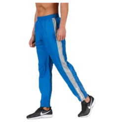 Black Track Pants Blue