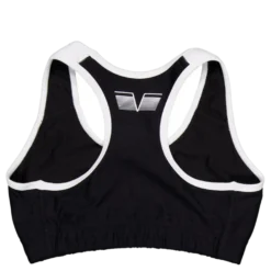 Black & White Swirl Sports Bra Black/white