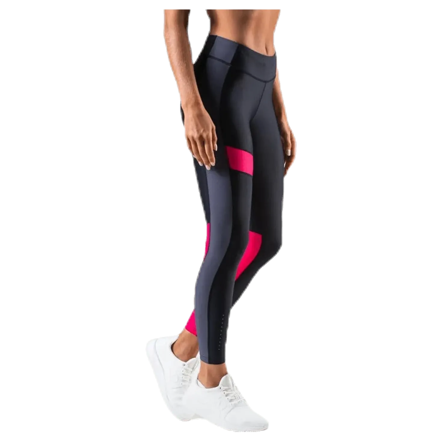 Blocked Compression Tights Black
