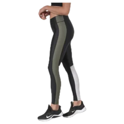 Blocked Compression Tights Green