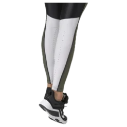 Blocked Compression Tights Green